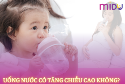 Uống nước có tăng chiều cao không? Nên uống bao nhiêu nước mỗi ngày?