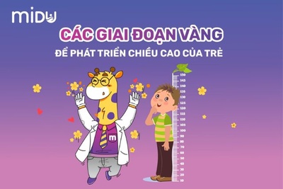 Độ tuổi vàng phát triển chiều cao của trẻ, BỐ MẸ BIẾT CHƯA