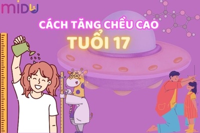 [MÁCH BẠN] 5 cách tăng chiều cao ở tuổi 17 từ (5-10cm) #2024
