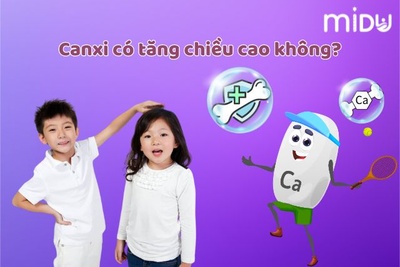 Canxi có tăng chiều cao không và những tác động của canxi đến cơ thể