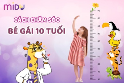 MÁCH MẸ giải pháp tăng chiều cao cân nặng bé gái 10 tuổi